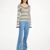 By Malene Birger Knitwear^Morila Sweater Black stripe