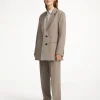By Malene Birger Blazers^Ophie Single-breasted Blazer Shitake