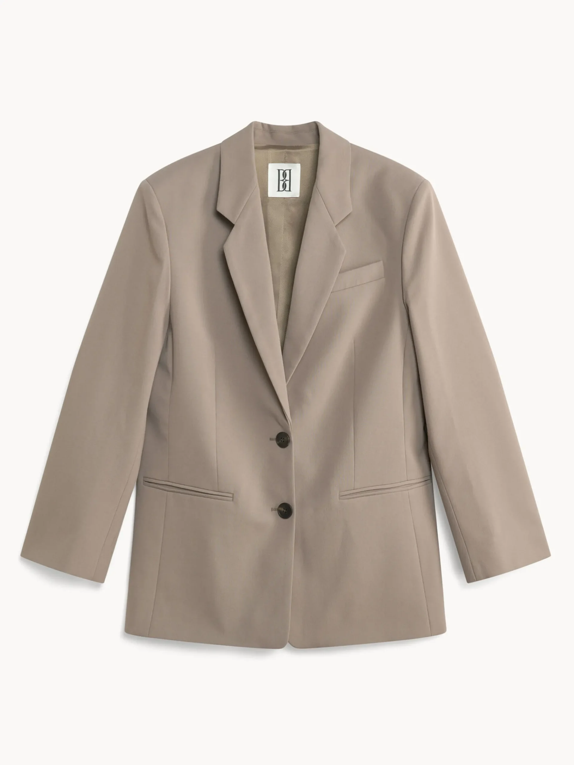 By Malene Birger Blazers^Ophie Single-breasted Blazer Shitake