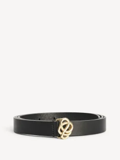 By Malene Birger Belts^Ouma Leather Belt Black