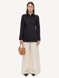 By Malene Birger Shirts & Blouses^Padano Organic Cotton Shirt Black
