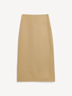 By Malene Birger Skirts^Palomie Midi Skirt Dark Sand