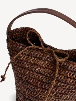 By Malene Birger Bags^Pammas Straw Handbag Bison