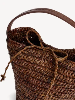 By Malene Birger Bags^Pammas Straw Handbag Bison