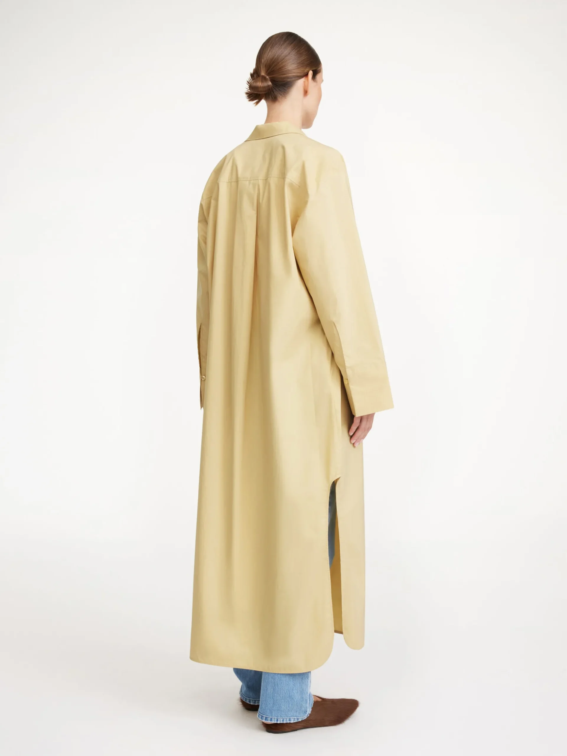 By Malene Birger Dresses^Perros Organic Cotton Dress Dark Sand