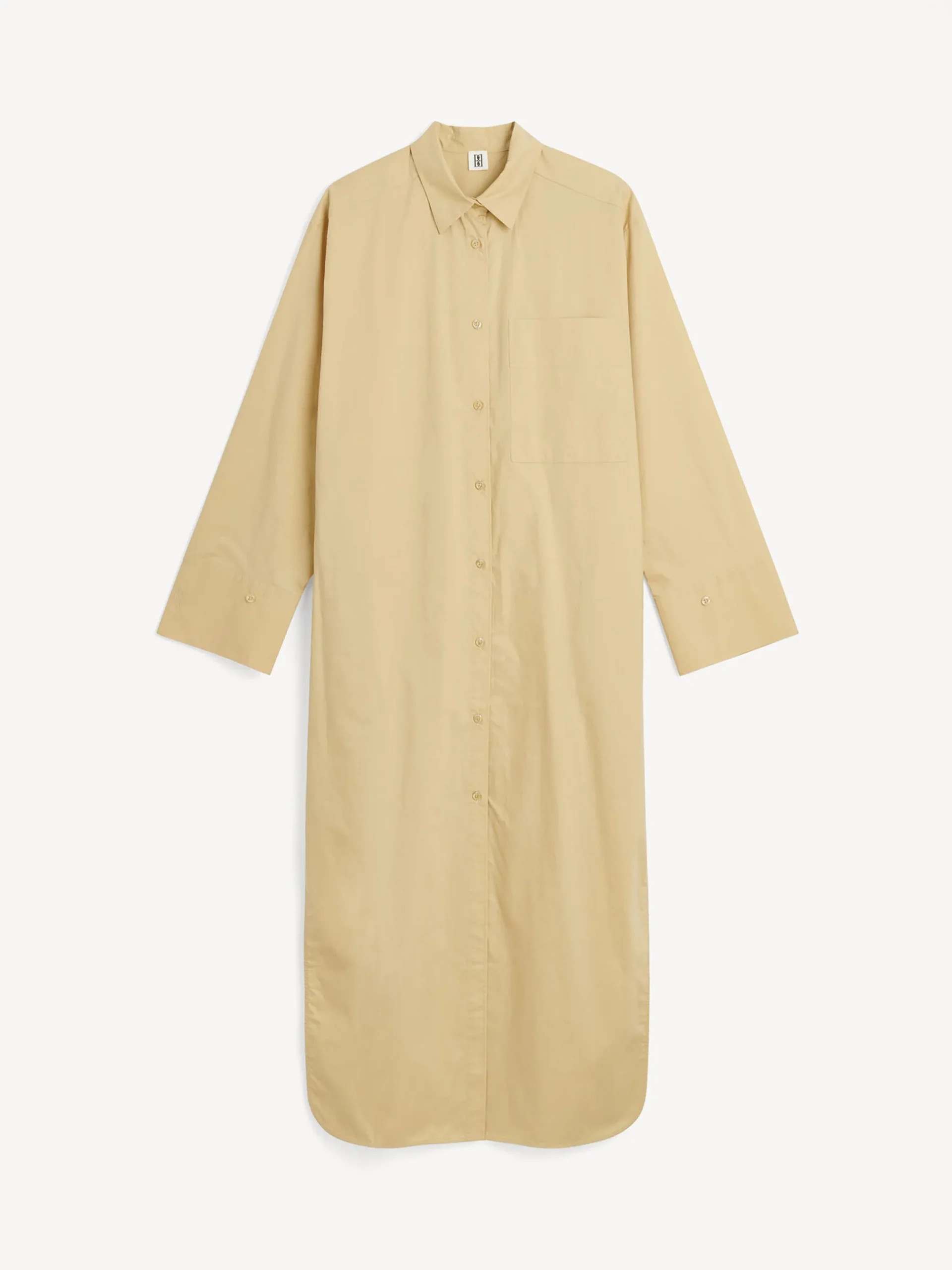 By Malene Birger Dresses^Perros Organic Cotton Dress Dark Sand