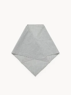 By Malene Birger Scarves^Ramien Organic Cotton Scarf Navy stripe