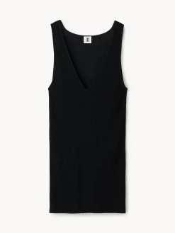 By Malene Birger Knitwear^Rory Tank Top Black