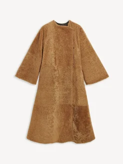 By Malene Birger Coats & Jackets^Sandras Shearling Coat Tobacco Brown