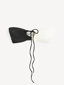 By Malene Birger Swimwear^Seabay Bikini Top Block stripe black white