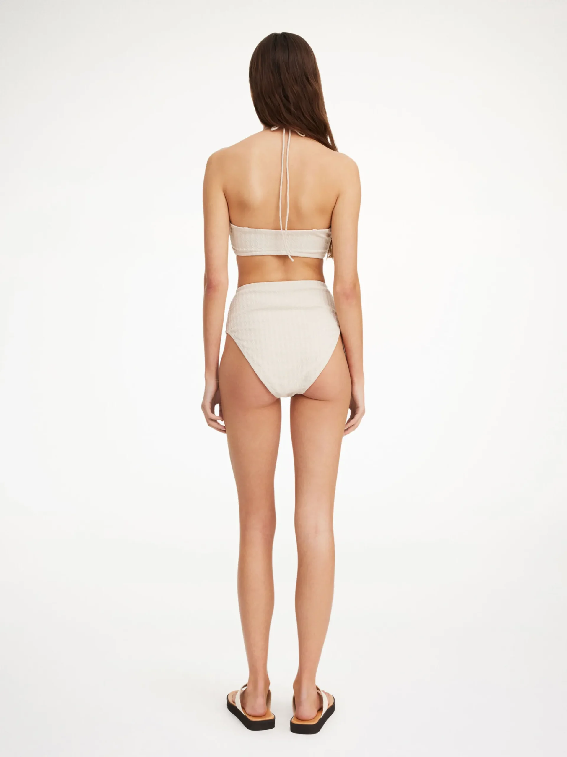 By Malene Birger Swimwear^Seabay Bikini Top Oyster Gray