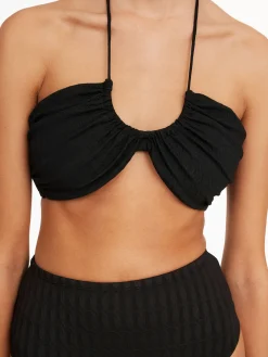 By Malene Birger Swimwear^Seabay Bikini Top Black