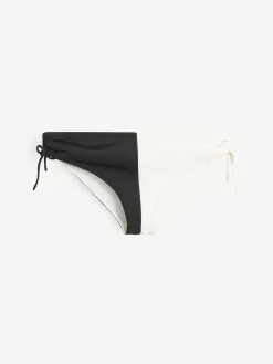By Malene Birger Swimwear^Seabay Low Bikini Bottoms Block stripe black white