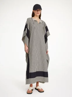 By Malene Birger Dresses^Sennasi Kaftan Dress Black monogram