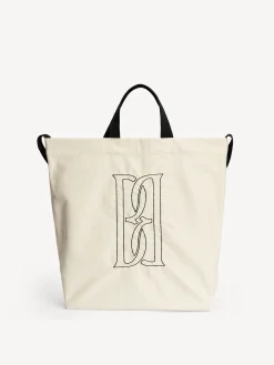 By Malene Birger Bags^Shayan Organic Cotton Tote Bag Soft White