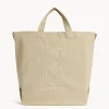 By Malene Birger Bags^Shayan Organic Cotton Tote Bag Oyster Gray