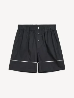 By Malene Birger Shorts^Siara Organic Cotton Shorts Black
