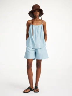 By Malene Birger Shorts^Siona Shorts Hydra Blue