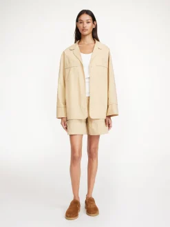 By Malene Birger Shirts & Blouses^Sionne Organic Cotton Shirt Dark Sand