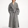 By Malene Birger Coats & Jackets^Trullem Wool Coat Grey Melange