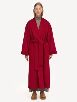 By Malene Birger Coats & Jackets^Trullem Wool Coat Jester Red