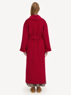 By Malene Birger Coats & Jackets^Trullem Wool Coat Jester Red