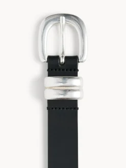 By Malene Birger Belts^Zoilo Leather Belt Black