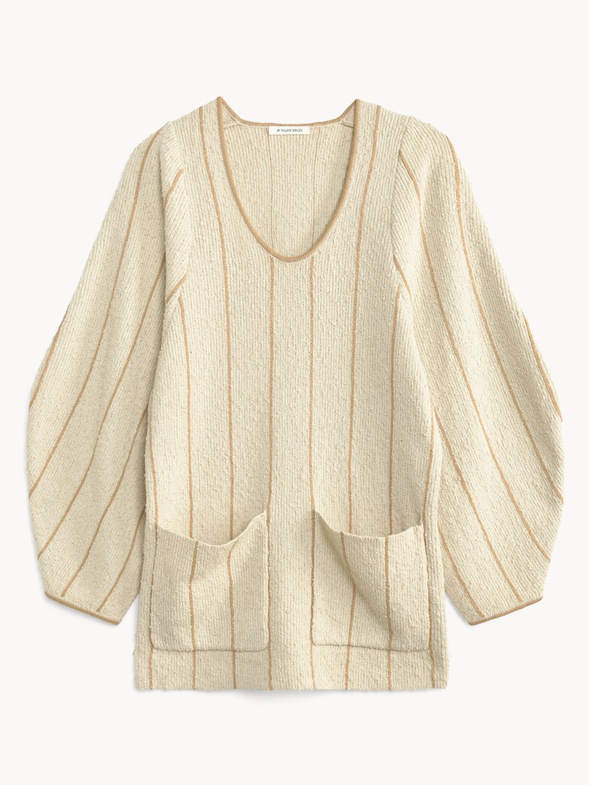 By Malene Birger Knitwear^Zoita Blouse Oyster Gray